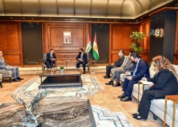 مه‌سرور بارزانى پێشوازى ل كۆنسلێ گشتى یێ ئه‌لمانیا ل هه‌رێمێ كر