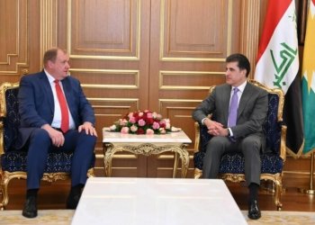 سه‌رۆكێ هه‌رێما كوردستانێ پێشوازى ل كونسۆلێن رووسیا و كوێتێ كر