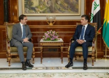 سەرۆکێ هەرێما کوردستانێ دگەل باڵیۆزێ بریتانیا کۆمبوو‌‏