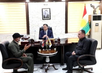 بریكارێ وه‌زاره‌تا پێشمه‌رگه‌یی پێشوازى ل پێشمه‌رگێ كاكه‌یى كر