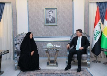 پارێزگارێ دهۆکێ پێشوازی ل دەیکا “عەتیا رەسول” خێزانا شەهیدی و دەیکا شەهیدی و مالباتا وان کر