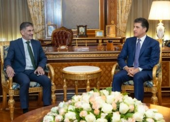 نێچیرڤان بارزانى پێشوازى ل كونسۆلێ ئه‌لمانیا كر