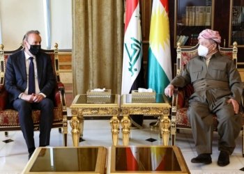 سەرۆك بارزانی پێشوازی ل كونسۆلێ گشتی یێ هۆلەندا ل هەولێرێ كر