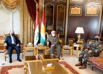 سەرۆك بارزانی پێشوازی ل وەزیرێ پێشمەرگەیی كر