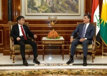 بالیۆزێ ژاپۆنێ بۆ نێچیرڤان بارزانى: ژاپۆن دێ ل سه‌ر هاریكارى و پپشته‌ڤانییا هه‌رێما كوردستانێ و عیراقێ یا به‌رده‌وام بیت