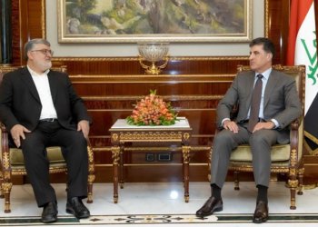 سه‌رۆكێ هه‌رێما كوردستانێ پێشوازى ل پارێزگارێ ئازه‌ربێجانا رۆژئاڤا كر