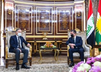 مه‌سرور بارزانى پێشوازى ل كونسۆلێ گشتى یێ توركیا ل هه‌رێما كوردستانێ كر