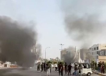 لایه‌نگرێن سه‌درى ل پارێزگه‌ها به‌سره‌ ده‌ست ب خۆپیشاندانانكر