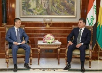 سه‌رۆكێ هه‌رێما كوردستانێ پێشوازى ل باليۆزێ چينێ كر