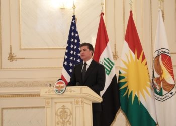 نێچیرڤان بارزانى ب یاداشتنامه‌یا لێكتێگه‌هشتنێ دناڤبه‌را وه‌زاره‌تا به‌ره‌ڤانییا ئه‌مریكا و وه‌زاره‌تا پێشمه‌رگه‌یدا یێ كه‌یفخۆشه‌