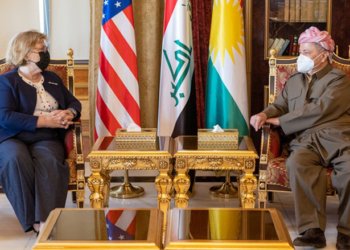 سەرۆك بارزانی پێشوازی ل شانده‌كێ بلند یێ وەزارەتا دەرڤه‌ یا ئەمریكا كر