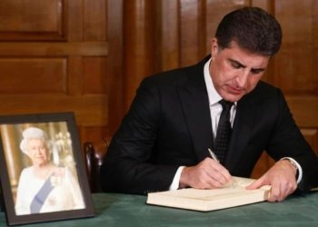 نێچیرڤان بارزانى پشكدارى درێوره‌سمێن ب ئاخسپاردنا شاهژنا وه‌غه‌ركرى ئێلیزا بێسا دووێدا كر