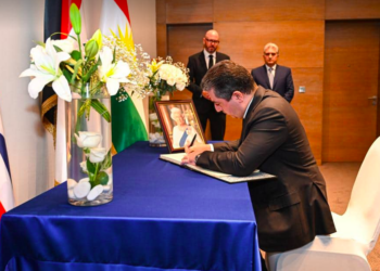 مه‌سرور بارزانى سه‌ره‌خۆشى ل شانشینا بریتانیا كر