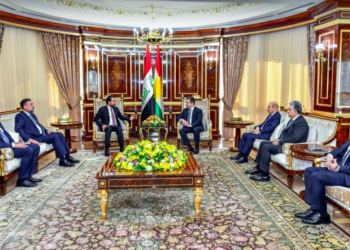 مەسرور بارزانی ل گه‌ل حەلبوسی و خەمیس خەنجەری كۆمبوو