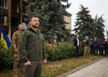 سەرۆکی ئۆکرانیا تووشى روودانەکا ھاتنوچوونێ بوو