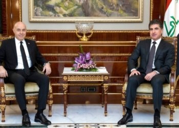 سه‌رۆكێ هه‌رێما كوردستانێ و بالیۆزێ توركیا كۆمبوون