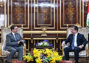 مارك برایسۆن بۆ مه‌سرور بارزانى : بریتانیا پشته‌ڤانییا ئاسایشا هه‌رێما كوردستانێ دكه‌ت