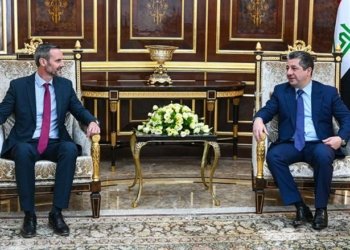 سه‌رۆكێ حكومه‌تا هه‌رێمێ پێشوازى ل كونسۆلێ گشتییێ نوو یێ هۆله‌ندا كر