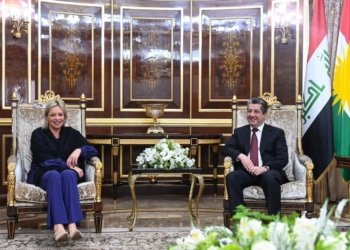 مه‌سرور بارزانی پێشوازی ل جێنین پلاسخارتێ كر