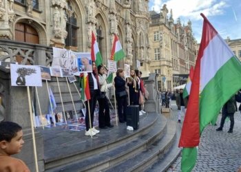 ل به‌لجیكا خرڤه‌بوونه‌ك بۆ پشته‌ڤانیكرنا خۆپیشاندانێن رۆژلاهه‌تێ كوردستانێ هاته‌ كرن