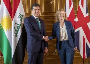 سه‌رۆك وه‌زیرا بریتانیا نامه‌یه‌ك ئاراسته‌ى نێچیرڤان بارزانى كر