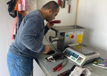 گوشت فرۆشییەک ل ناحییا سەرسنکێ هاته‌ داخستن