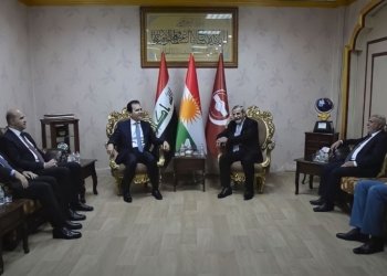 شاندێ پارتى ئه‌ڤرۆ دگه‌ل ئێكگرتوویا ئیسلامى كوردستان كۆمبوو