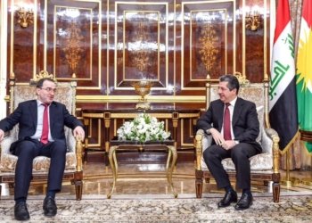 مەسرور بارزانی و بالیۆزێ ڕووسیا چەندین تەوەرێن گرنگ گۆتۆبێژکرن