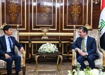 سەرۆكێ حكومەتا هەرێمێ پێشوازی ل بالیۆزێ كوریا باشوور كر