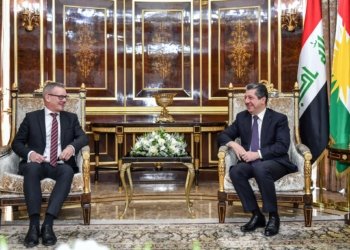 مه‌سرور بارزانى و بالیۆزێ دانیمارك چاکسازییێن کابینا نه‌هێ گۆتۆبێژكرن