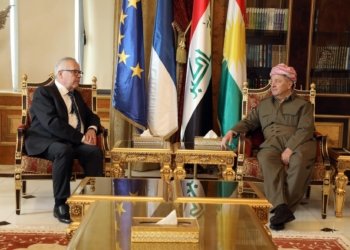 سه‌رۆك بارزانى پێشوازى ل بالیۆزێ فینله‌ندا ل عیراقێ كر