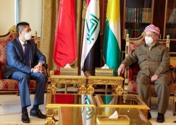 سەرۆك بارزانی پێشوازی ل بالیۆزێ چینێ ل عێراقێ كر