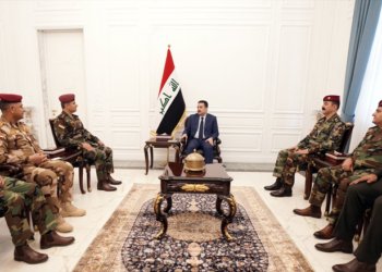 سوودانى دگه‌ل شانده‌كێ بلند یێ وه‌زاره‌تا پێشمه‌رگه‌ى كۆمبوو