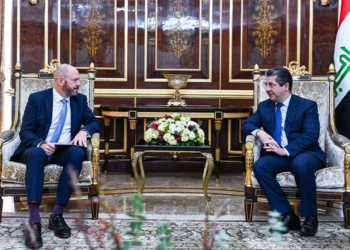 مه‌سرور بارزانى پێشوازى ل كونسۆلێ گشتییێ بریتانیا كر