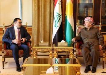 سه‌رۆك بارزانى پێشوازى ل كۆنسولێ گشتى یێ توركیا ل هه‌ولێرێ كر