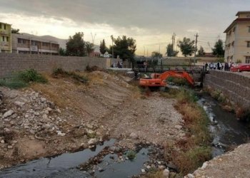 رووبارێ هشكه‌روو ب درێژاهییا 6 كیلۆمیتران هاته‌ پاقژ كرن