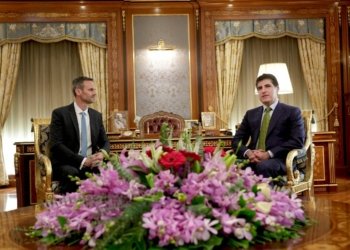 سەرۆكێ هەرێمێ پیرۆزباهییا دەستبكاربوونێ ل كۆنسۆلێ نوی یێ هولەندا كر