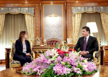 نێچيرڤان بارزانى پێشوازى ل باليۆزا نوو یا سويدێ كر