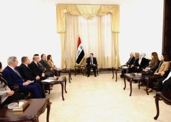 نڤیسینگەها سەرۆک وەزیرێن عیراقێ: محەممەد شیاع سوودانی پێشوازی ل ئەندامێن پەرلەمانی یێن فڕاکسیونا پارتی دیموکراتی کوردستان کر