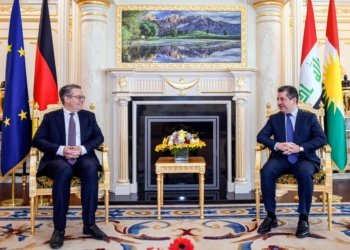 مه‌سرور بارزانى پێشوازى ل وه‌زیرێ ده‌وله‌تێ یێ ئه‌لمانیا كر