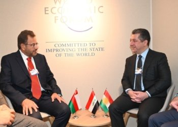 سه‌رۆكێ حكومه‌تا هه‌رێمێ ل گه‌ل وه‌زیرێ بازرگانی یێ سه‌لته‌نه‌یا عومانێ كۆمبوو