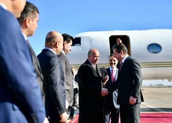 مەسرور بارزانی، سەرۆکوەزیرێن هەرێما کوردستانێ گەهشتە بەغدا