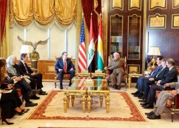 سەرۆك بارزانی پێشوازی ل شاندێ بلند یێ ئەمریكا كر