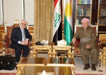 سەرۆك بارزانی پێشوازی ل دکتۆر فەریاد فازیل كر