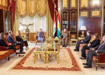 سەرۆك بارزانی پێشوازی ل کونسۆلا نوی یا بریتانیا ل ھەولێر كر