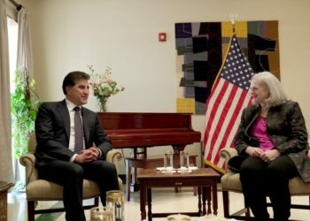 نێچيرڤان بارزانى ل ‌گه‌ل باليۆزا ئه‌مريكا كۆمبوو