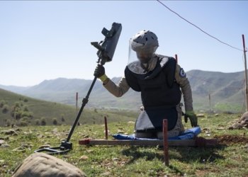 ل سالا بوورى زێده‌تر ژ 2 ملیۆن مه‌ترێن دووجا یێن ئه‌ردى ژ مینان هاتینه‌ پاقژكرن