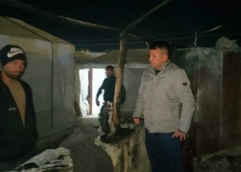 ئاگر بەربوو کەمپا بێرسڤ دوو