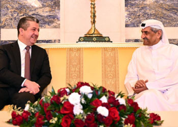 مه‌سرور بارزانی ل گەل حاکمێ فوجەیرە کۆمبوو