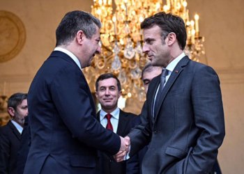 مەسرور بارزانی: دگەل فەڕەنسا دێ پەیوەندییێن خۆ زێدەتر پێشڤە بەین